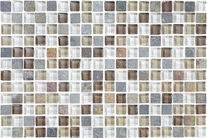 VETRO ITALIA 58 x 58 Glass & Stone Mosaics (12x12 mesh) - Como